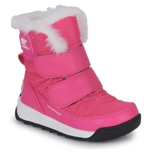 Sorel Kids Fuchsia Boots with White Trim